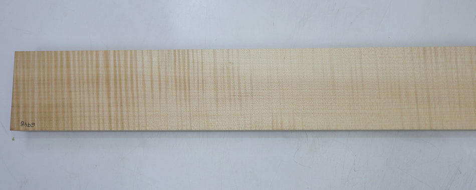 Sycamore Maple Neck Blank 1.7" x 4.1" x 32" (Great Figure) - Stock# 6-6948