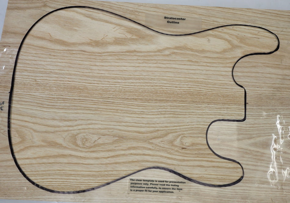 Swamp Ash body blank, unglued 2pc, 1.87" thick (+STANDARD) - Stock# 6-6980