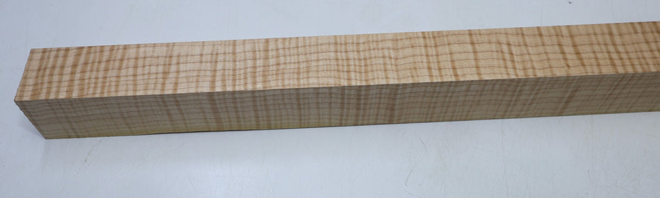 Maple Flame Spindle 1.7" x 20.2" long (PREMIUM FIGURE) - Stock# 6-6985