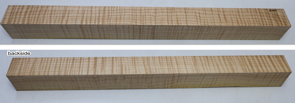 Maple Flame Spindle 1.7" x 20.2" long (PREMIUM FIGURE) - Stock# 6-6985