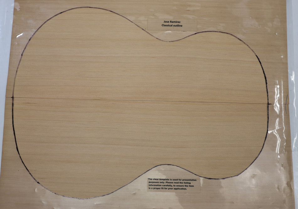 Red Cedar Classical Guitar Set, 0.16" thick (Professional) - Stock# 6-7008