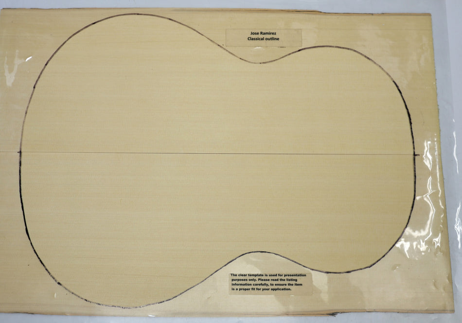 Yellow Cedar Classical Guitar Set, 0.19" thick (+HIGH GRADE +4★) - Stock# 6-7009
