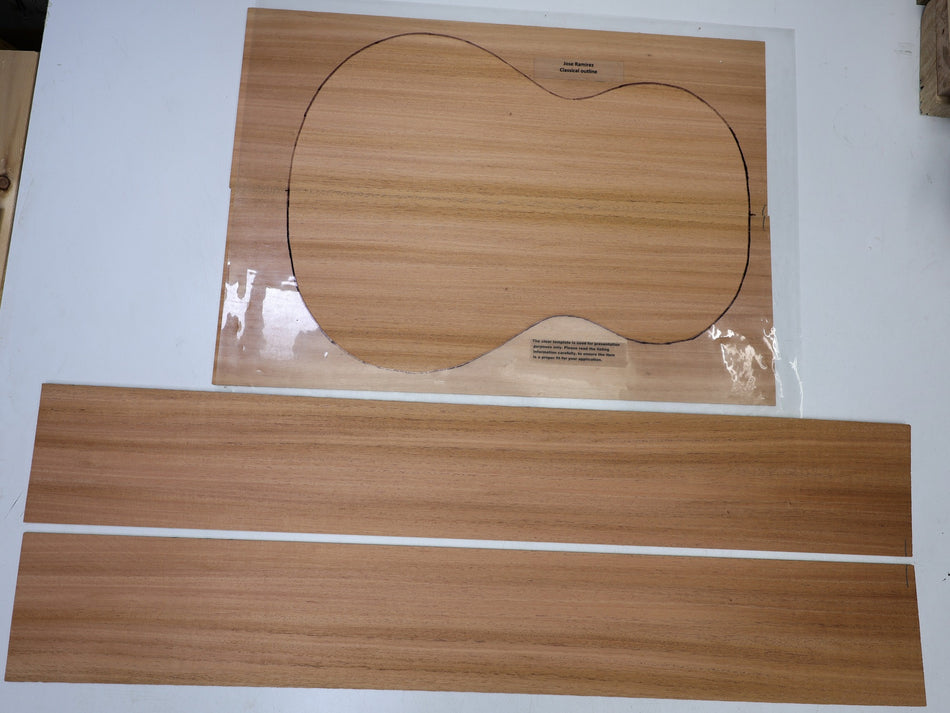 Back & Side set Fijian Mahogany, Classical - Stock# 6-7011