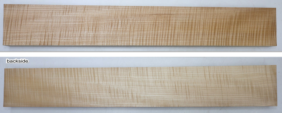 Maple Flame Neck Blank 1.2" x 4" x 28" (+GREAT FIGURE +3★) - Stock# 6-7017