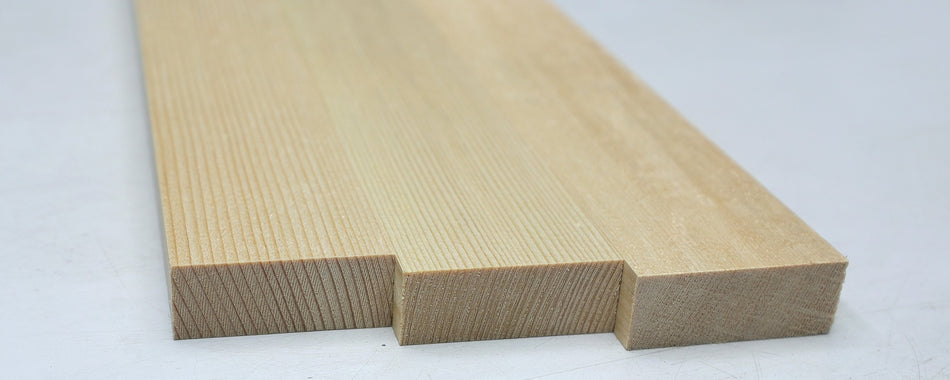 Engelmann Spruce Bracewood, 3 blocks 0.75" x 2" x 21" - Stock# 6-7021