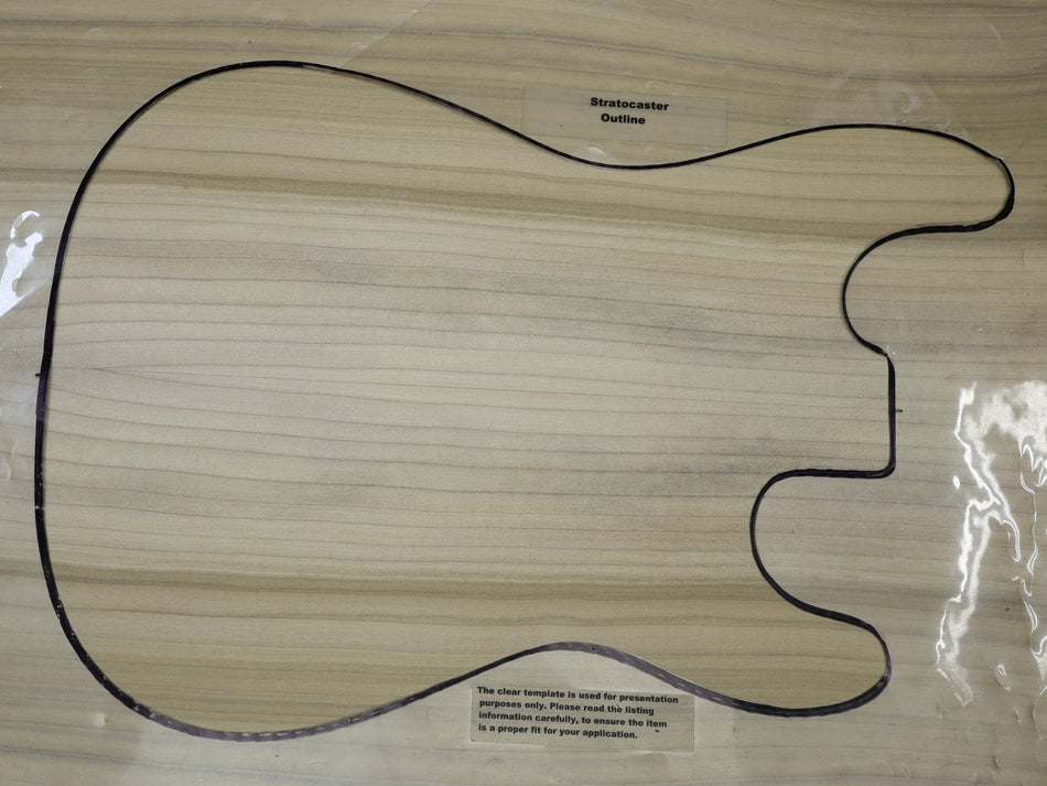 Magnolia Archtop Body blank, 1.82" thick - Stock# 6-7037