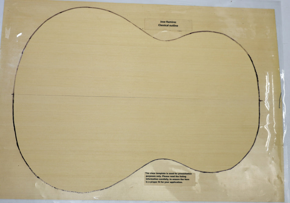 Yellow Cedar Classical Guitar Set, 0.16" thick (HIGH GRADE 4★) - Stock# 6-7039