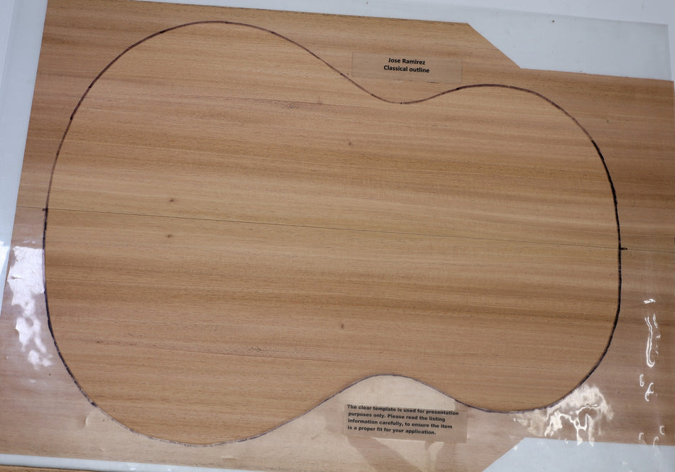 Back & Side set Fijian Mahogany, Classical - Stock# 6-7044