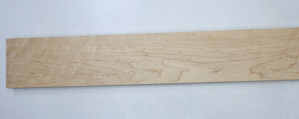 Rock Maple Birdseye Neck Blank 1" x 4.1" x 35" - Stock# 6-7055