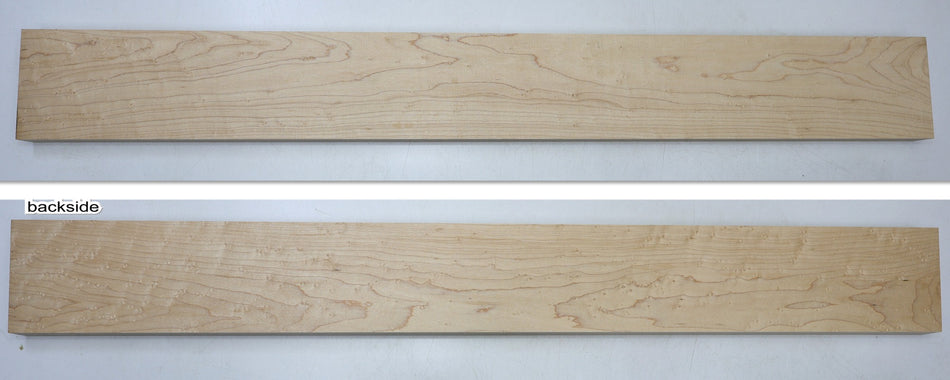 Rock Maple Birdseye Neck Blank 1" x 4.1" x 35" - Stock# 6-7055