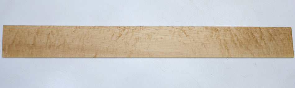 Rock Maple Birdseye Bass Fingerboard, 0.29" x 3.6" x 33.6" unslotted - Stock# 6-7058