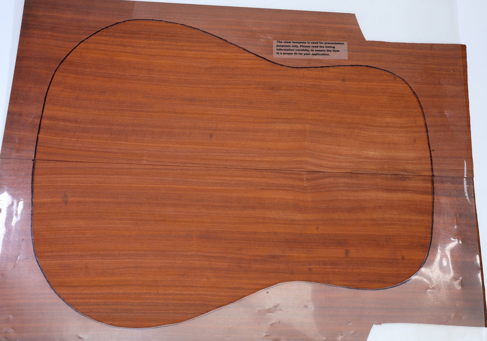 Padauk Dreadnought back & side set - Stock# 6-7070