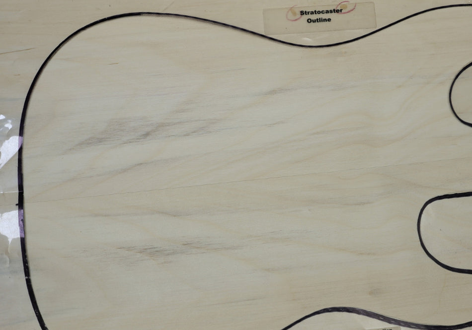 Cottonwood Guitar set, 0.25" thick - Stock# 6-7073