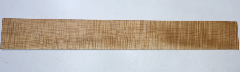 Maple Flame Bass Fingerboard, 33" long, unslotted (GREAT FIGURE) - Stock# 6-7080