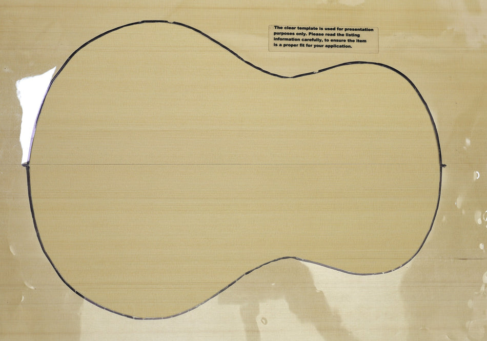 Yellow Cedar Ukulele / Flat Mandolin Top, 0.16" thick (HIGH GRADE 4★) - Stock# 6-7089