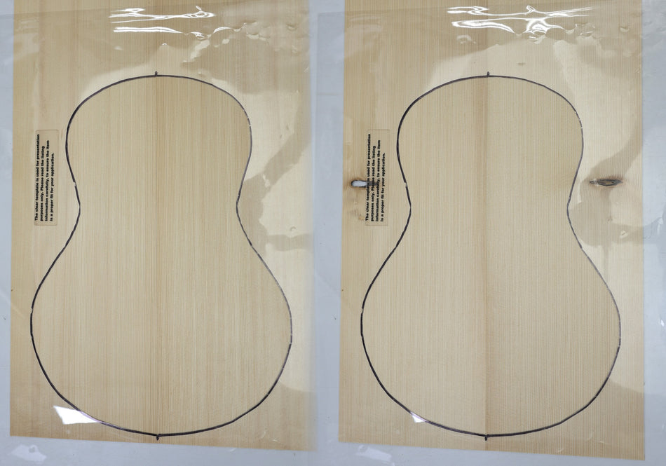 Engelmann Spruce Ukulele, 2 Guitar Sets 0.14" thick (Standard) - Stock# 6-7091