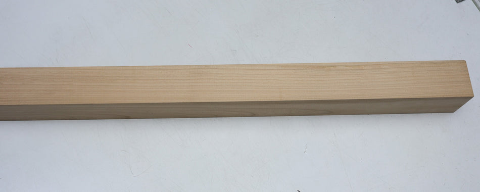 Maple Spindle Square 2" x 35" - Stock# 6-7113