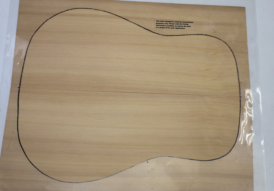 Red Cedar Dreadnought Guitar Set, 0.16" thick (+Factory) - Stock# 6-7123