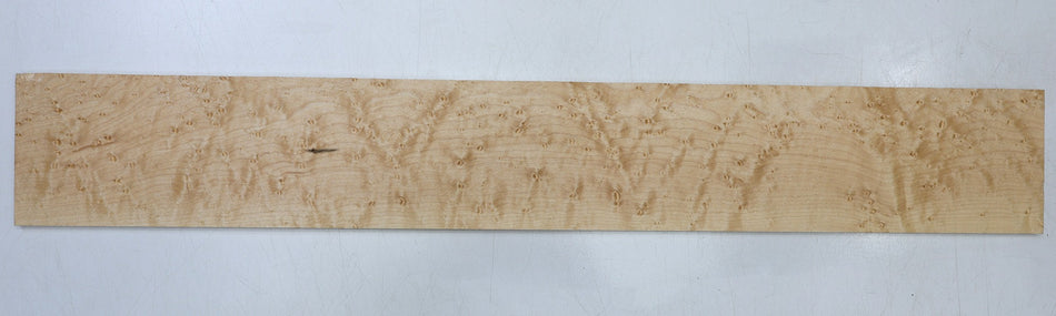 Rock Maple Birdseye Fingerboard, 22" long, unslotted (+GREAT FIGURE) - Stock# 6-7132