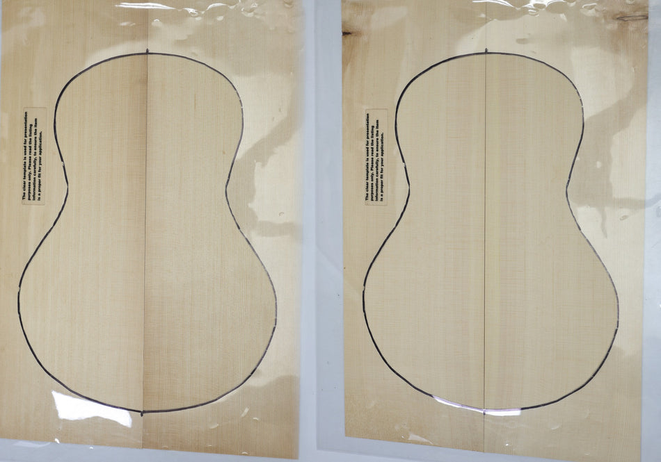 Engelmann Spruce Ukulele, 2 Guitar Sets 0.15" thick (+STANDARD) - Stock# 6-7141