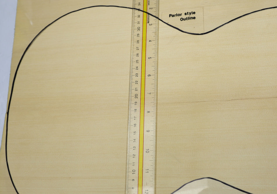 Yellow Cedar Parlor Guitar set, 0.19" thick (+STANDARD) - Stock# 6-7143