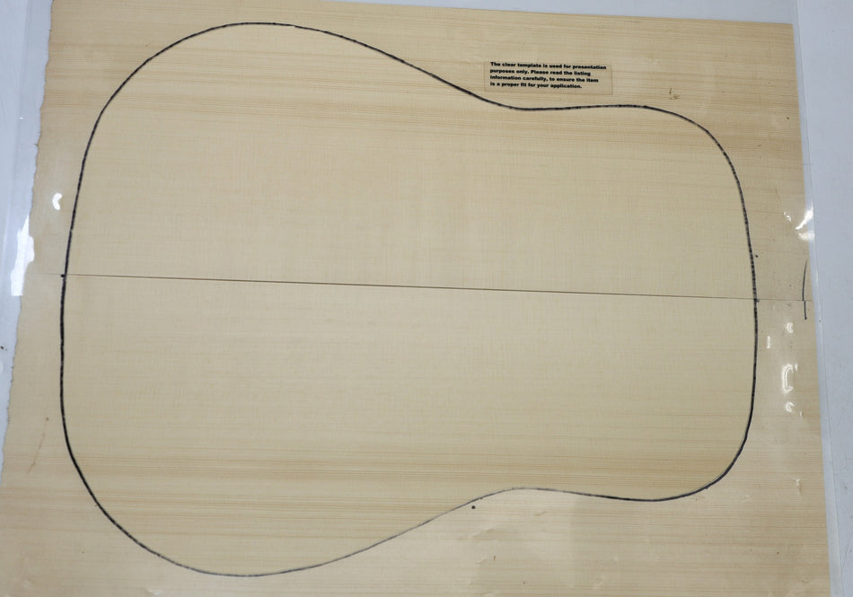 Engelmann Spruce Dreadnought Guitar Set, 0.15" thick (Professional) - Stock# 6-7152
