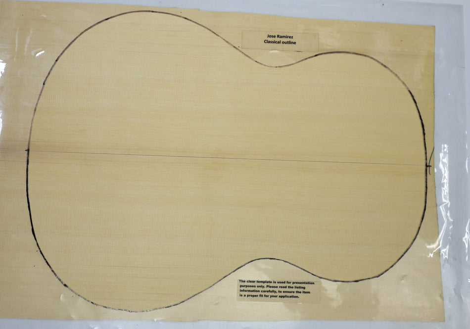 Yellow Cedar Classical Guitar Set, 0.18" thick (+STANDARD +3★) - Stock# 6-7157