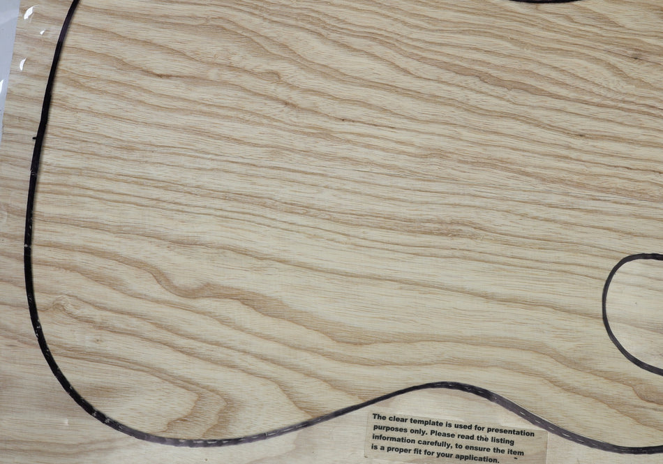 Swamp Ash body blank, unglued 2pc, 1.87" thick (+STANDARD) - Stock# 6-7159