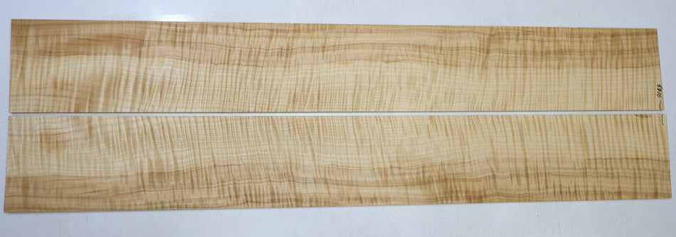 Maple Flame Side set, 4.2" wide x 31" (GREAT FIGURE) - Stock# 6-7164