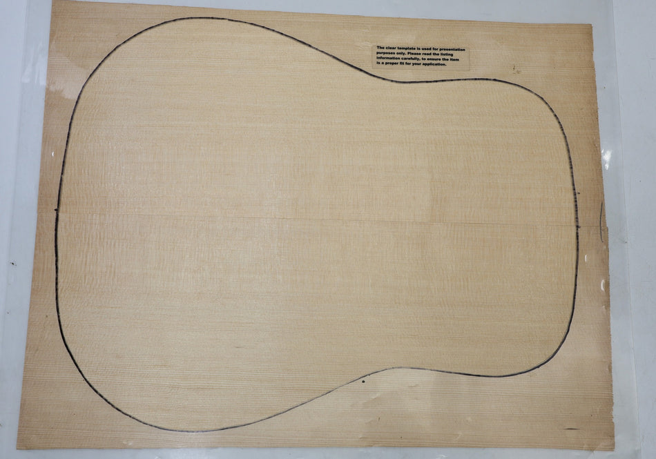 Sitka Spruce Dreadnought Guitar Set, 0.145" thick (HIGH GRADE 4★) - Stock# 6-7172