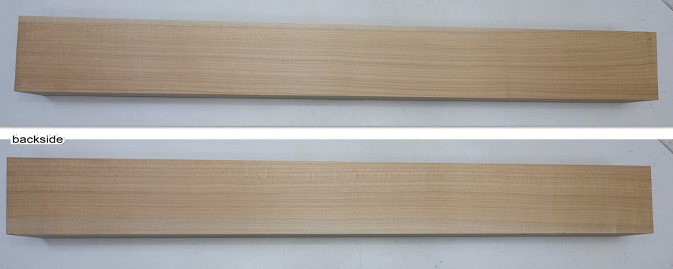 Maple Flame Neck Blank 2.2" x 4" x 35.5" - Stock# 6-7073