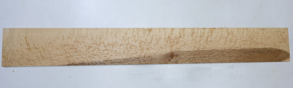 Rock Maple Birdseye Bass Fingerboard, 0.27" x 4.25" x 34" unslotted (GREAT FIGURE) - Stock# 6-7190