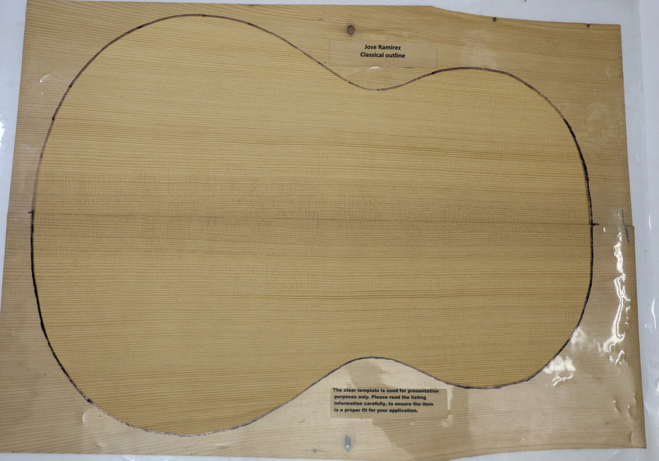 Torrefied Red Spruce Classical Guitar Set, 0.135" thick (+STANDARD +3★) - Stock# 6-7225