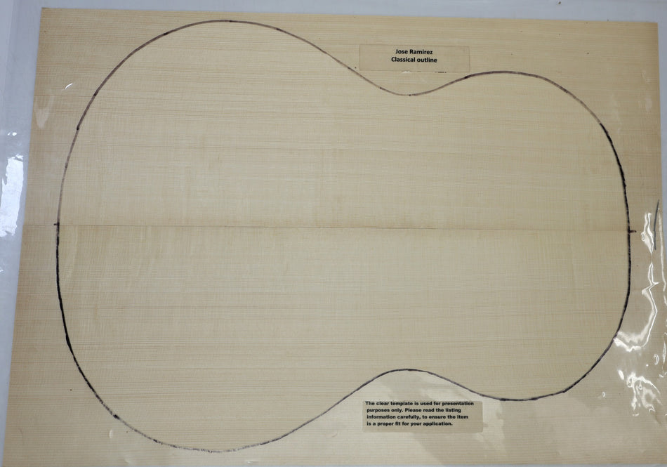 Engelmann Spruce Classical Guitar Set, 0.16" thick (HIGH GRADE 4★) - Stock# 6-7226