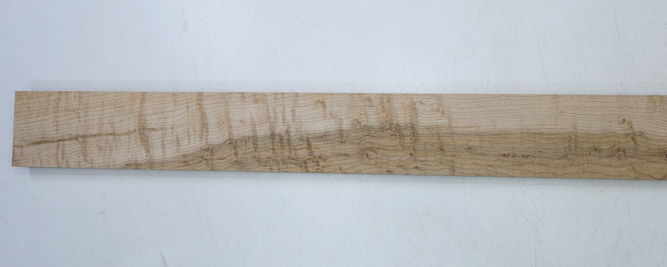 Rock Maple Birdseye Neck Blank 0.92" x 2.4" x 35.5" - Stock# 6-7280
