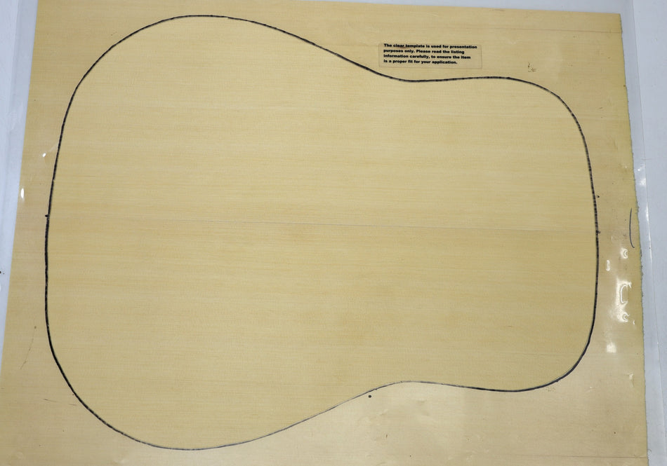 Yellow Cedar Dreadnought Guitar Set, 0.19" thick (+STANDARD +3★) - Stock# 6-7291