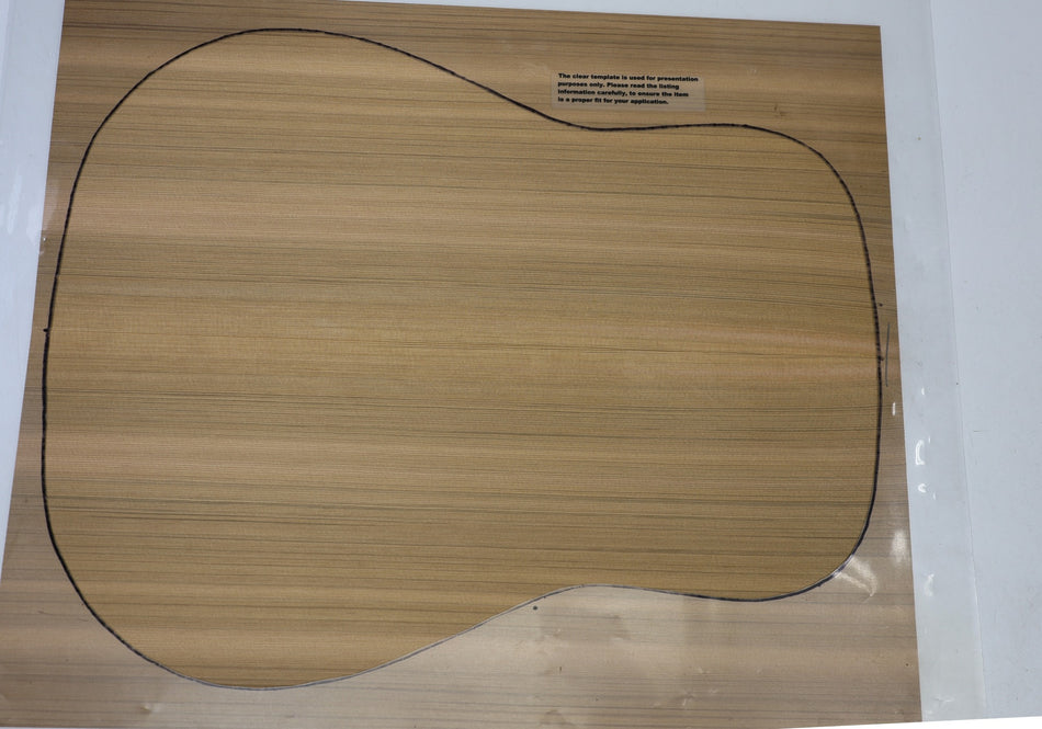 Red Cedar Dreadnought Guitar Set, 0.17" thick (+Professional) - Stock# 6-7292