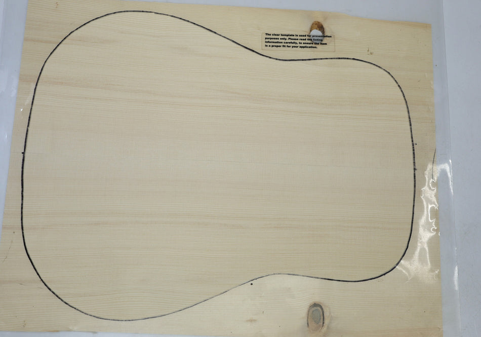 Red Spruce Dreadnought Guitar Set, 0.18" thick (+STANDARD +3★) - Stock# 6-7302