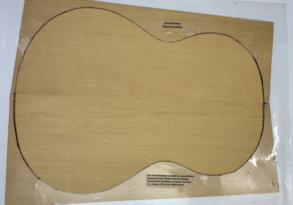 Torrefied Red Spruce Classical Guitar Set, 0.15" thick (HIGH GRADE 4★) - Stock# 6-7309