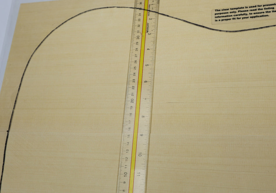 Yellow Cedar Dreadnought Guitar Set, 0.18" thick (+STANDARD +3★) - Stock# 6-7319