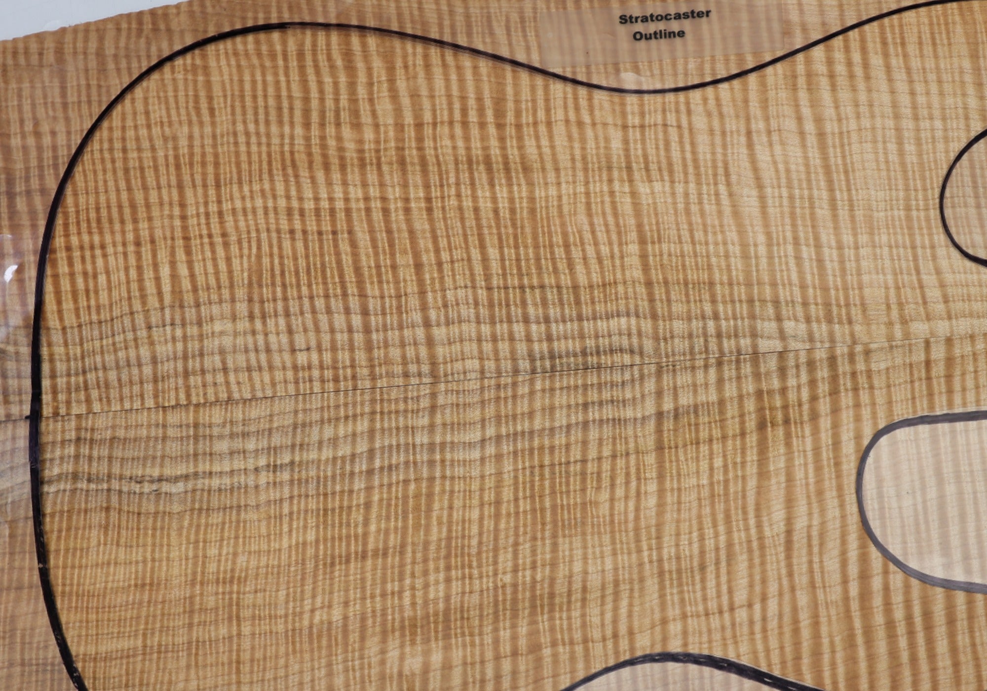Maple Flame Guitar set, 0.27