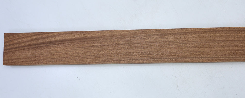 Sapele Neck Blank 1.1" x 3" x 33" - Stock# 6-7342