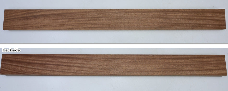 Sapele Neck Blank 1.1" x 3" x 33" - Stock# 6-7342
