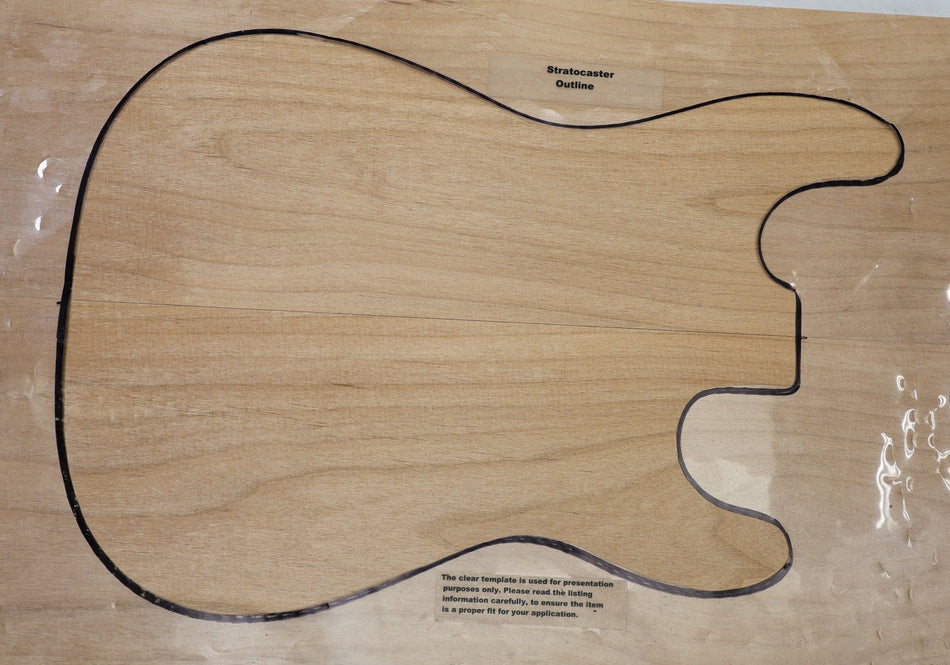 Alder body blank, unglued 2pc, 1.82" thick (HIGH GRADE) - Stock# 6-7353