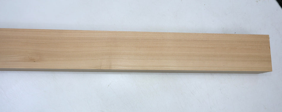Maple Flame Neck Blank 2.15" x 4" x 35.4" - Stock# 6-7391