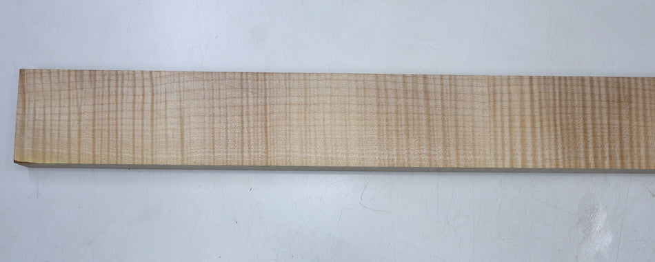 Maple Flame Neck Blank 1" x 3.1" x 29" (HIGH FIGURE) - Stock# 6-7393