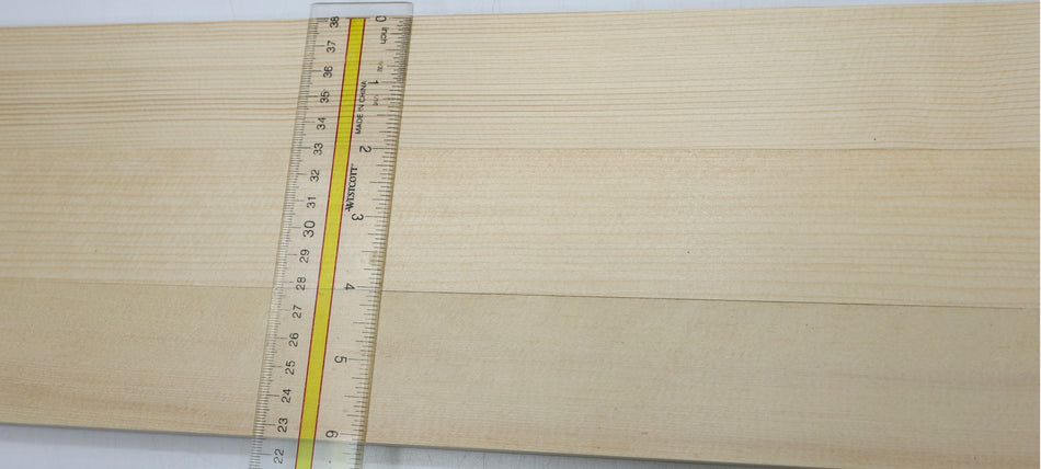 Engelmann Spruce Bracewood, 3 blocks 0.8" x 2" x 18.25" - Stock# 6-7408