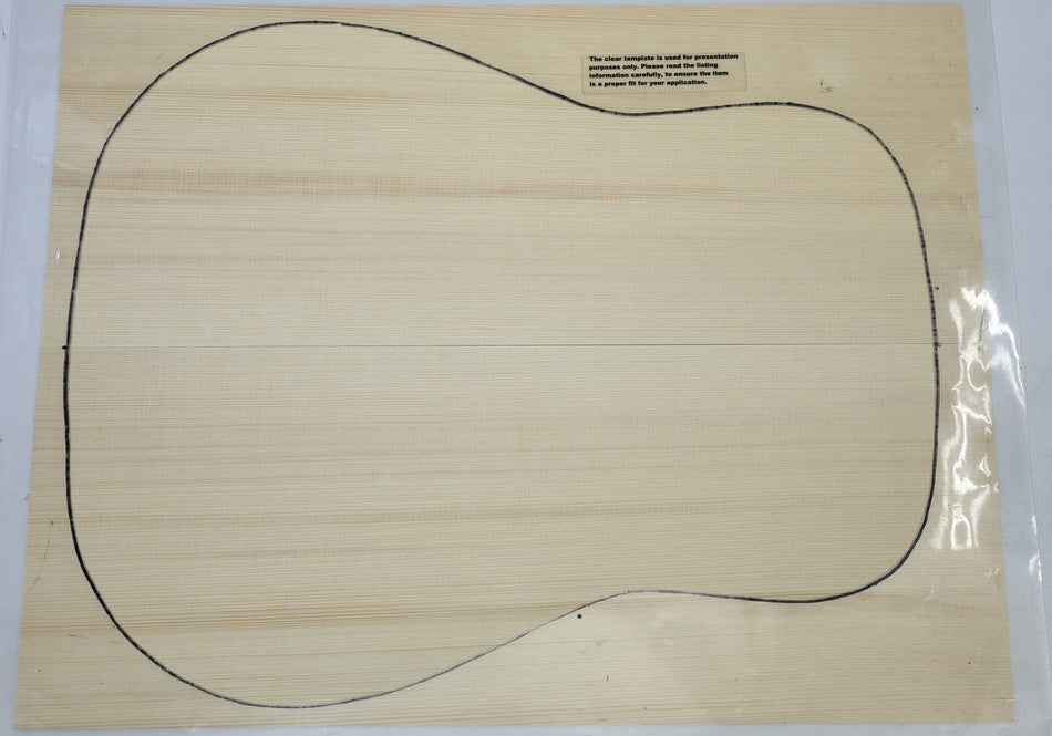 Red Spruce Dreadnought Guitar Set, 0.19" thick (Standard 3★) - Stock# 6-7417