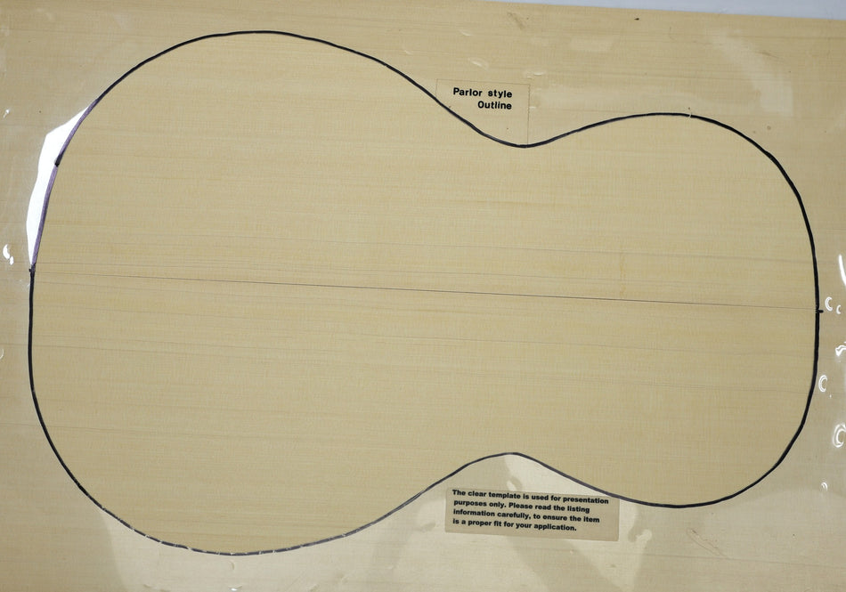 Yellow Cedar Parlor Guitar set, 0.16" thick (+STANDARD) - Stock# 6-7419