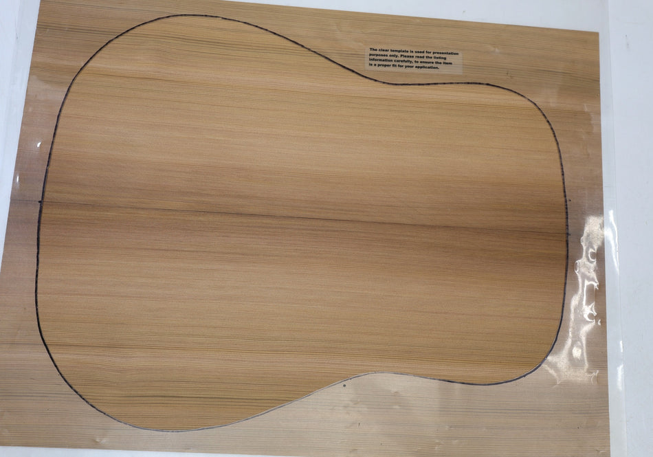 Red Cedar Dreadnought Guitar Set, 0.165" thick (Professional) - Stock# 6-7420